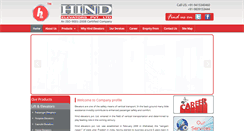 Desktop Screenshot of hind-elevators.com